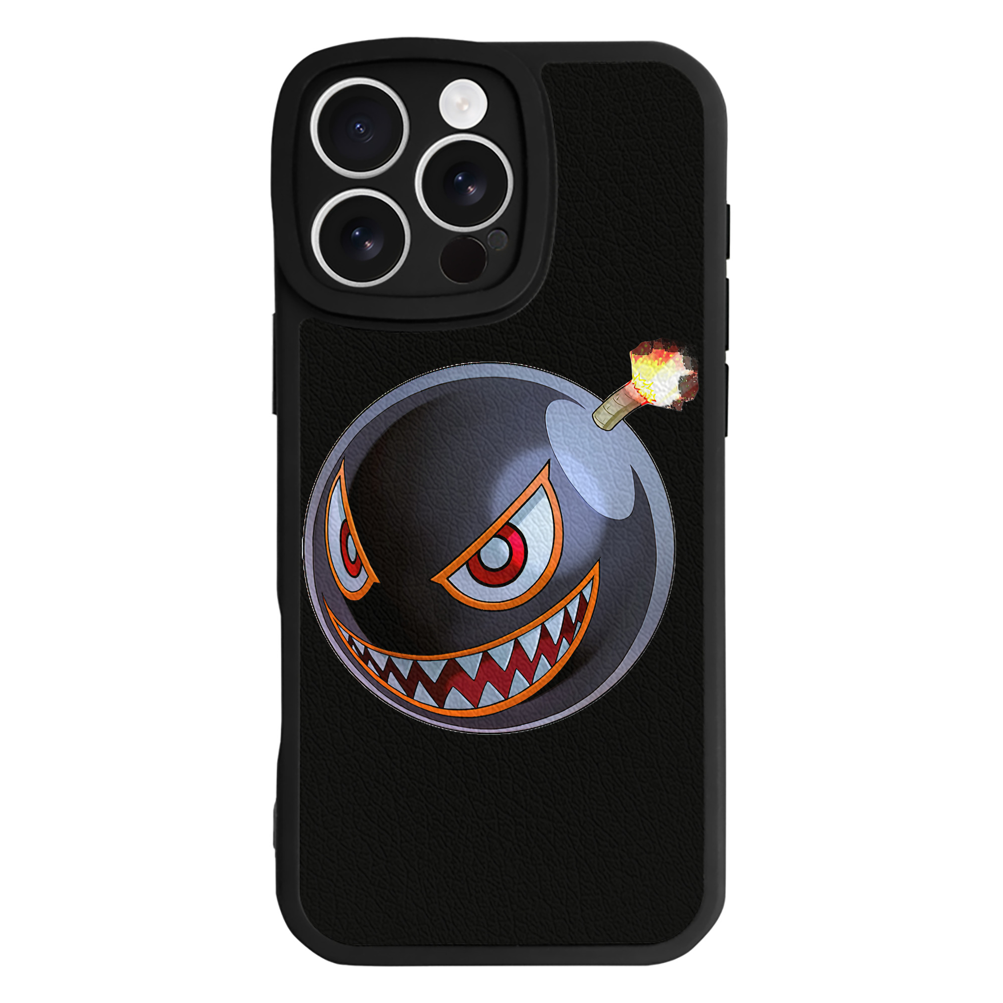 （画像用） 遊☆戯☆王 Yu-Gi-Oh! 【iPhone 16シリーズ対応】シリコンスマホケース（レザー調） 材質：シリコン